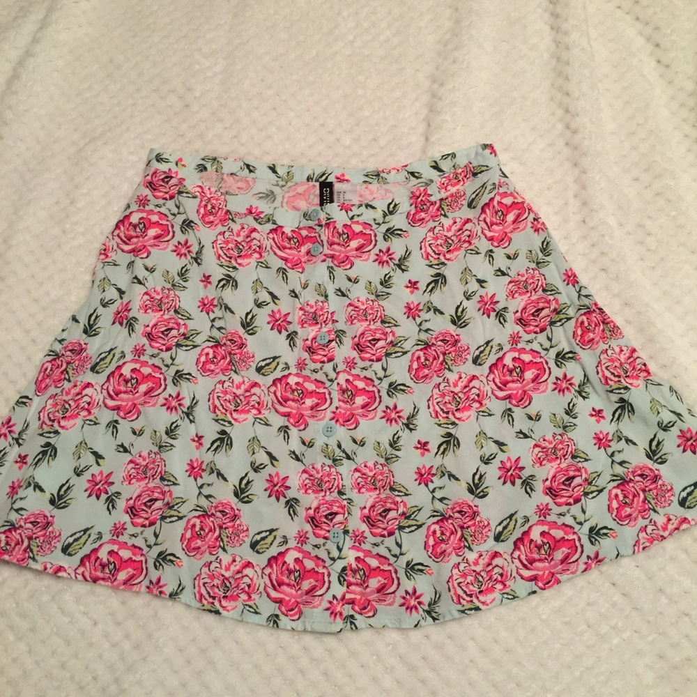 H&M Divided Mini Skater Skirt